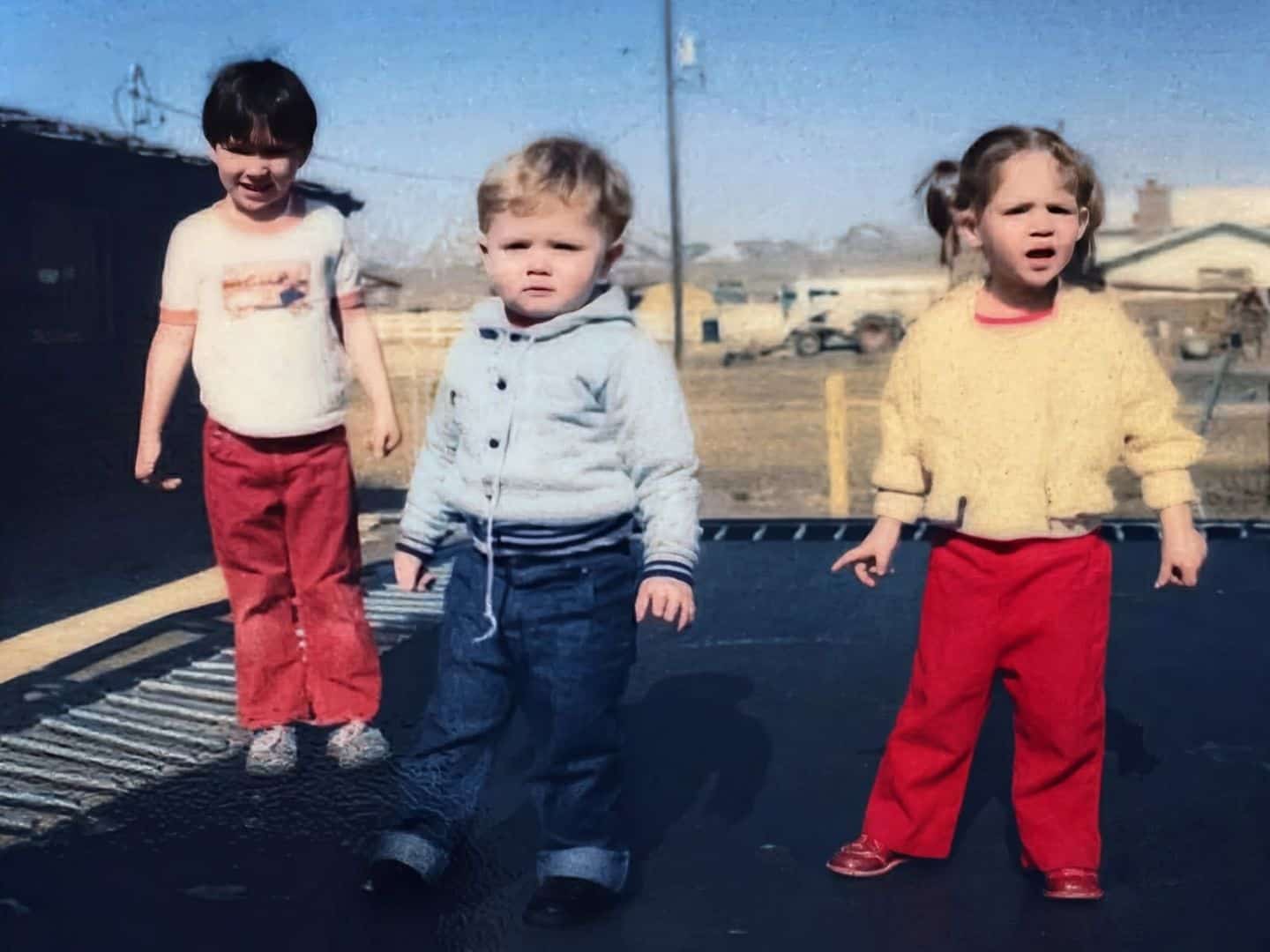 Young Ed Holdcroft learning the trade