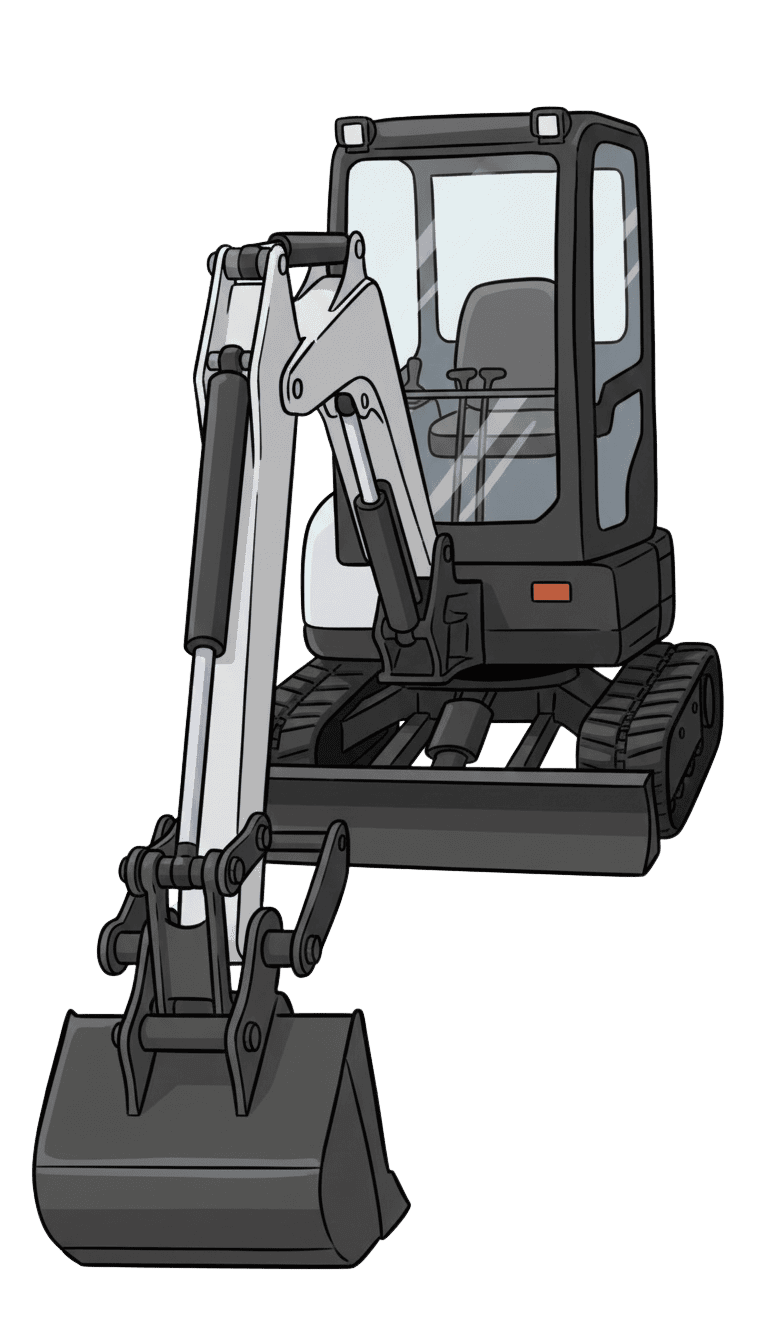 Ed's excavator for Denver sewer and water repairs